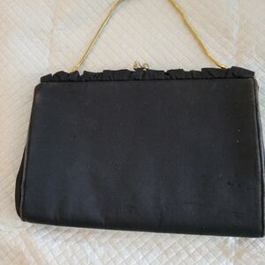 Vintage Black Evening Purse Harry Levine NY